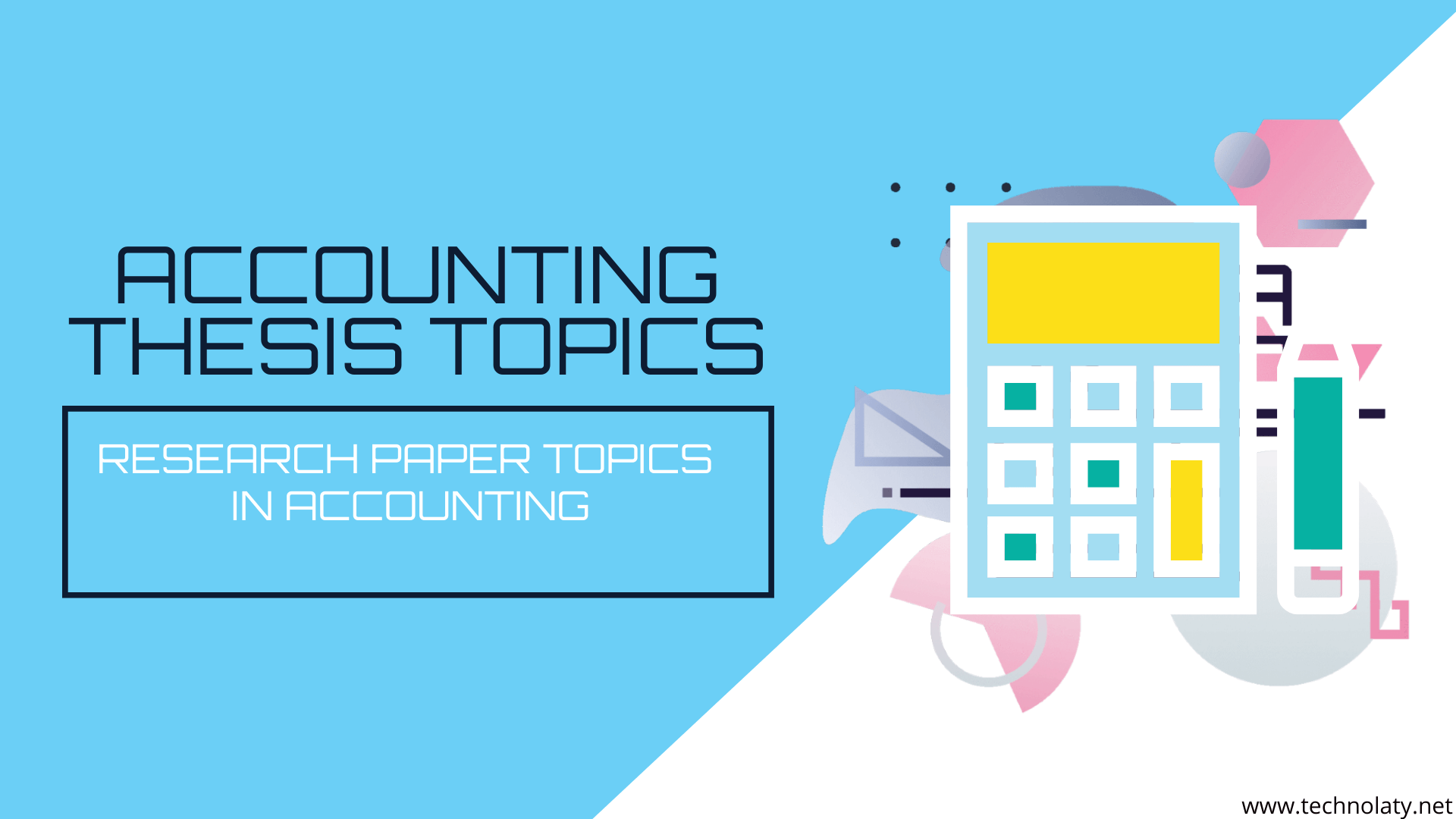 Topics for Accounting Thesis
